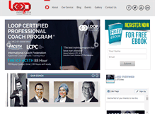 Tablet Screenshot of loop-indonesia.com